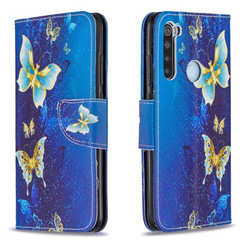 Fodral Xiaomi Redmi Note 8 Magenta Otroliga Fjärilar