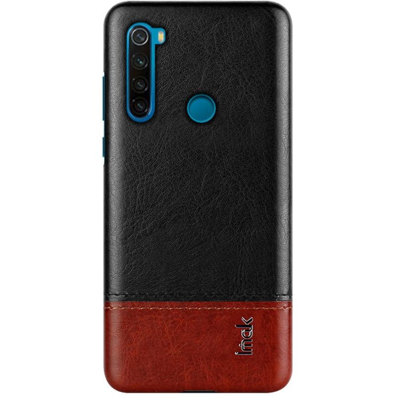 Skal Xiaomi Redmi Note 8 Röd Imak Ruiyi-Serien Lädereffekt