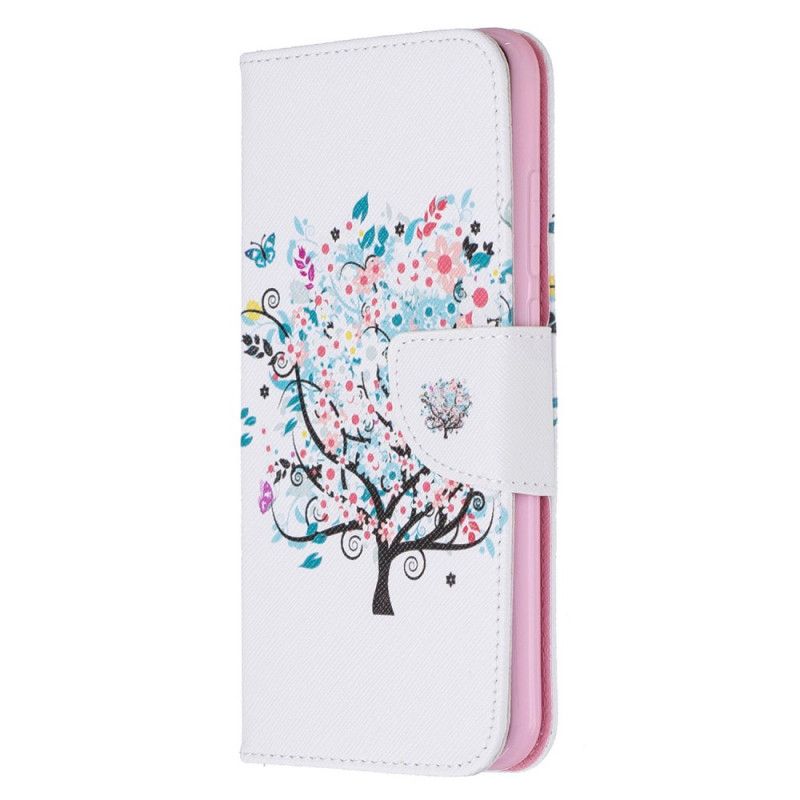 Skyddsfodral Xiaomi Redmi Note 8 Blommat Träd