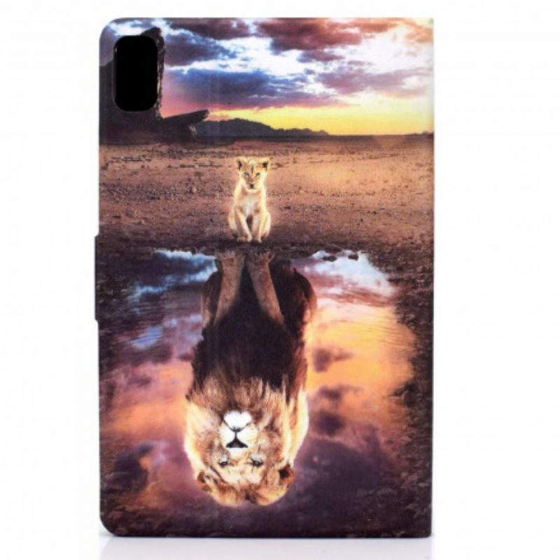 Läderskal Fodral Huawei Matepad New Kitten Dream
