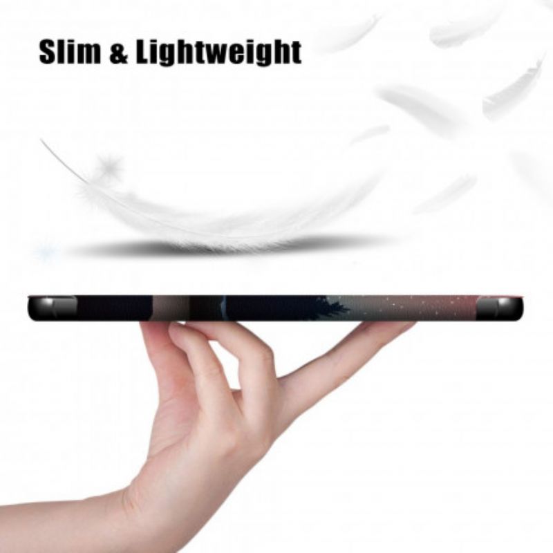 Smart Fodral Huawei Matepad New Förstärkt Skog