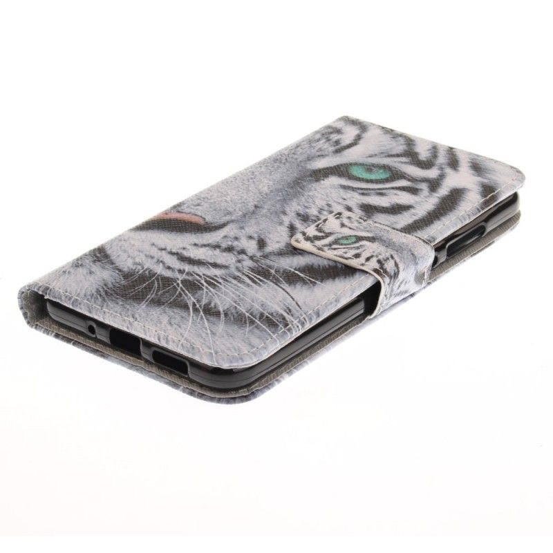 Fodral Huawei P10 Lite Vit Tiger