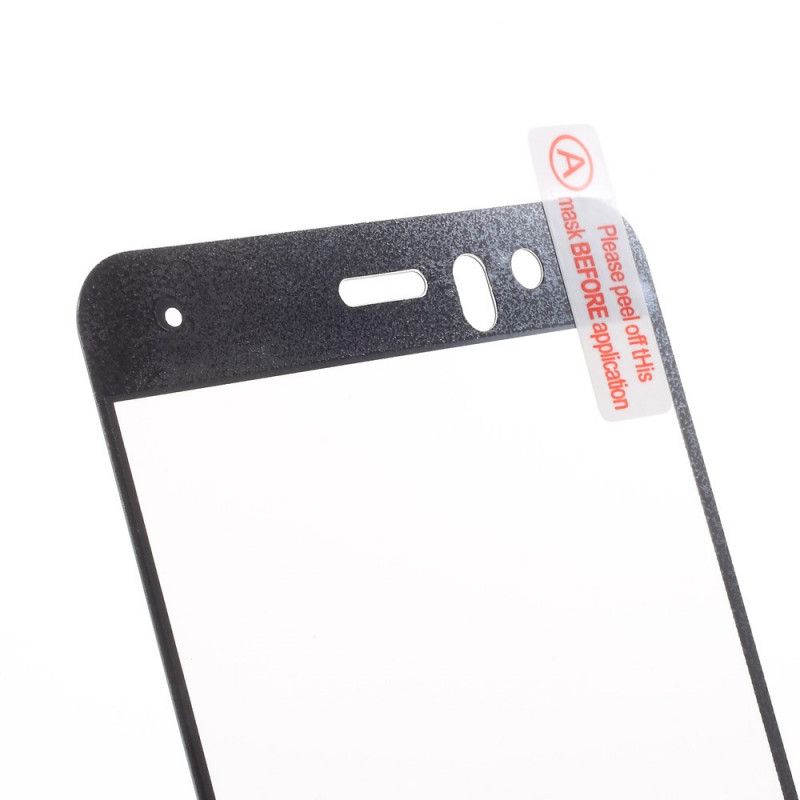 Skydd Av Härdat Glas Huawei P10 Lite Svart
