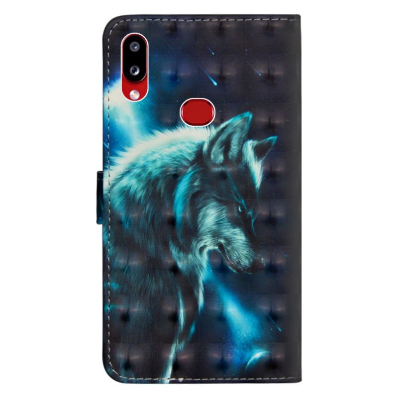 Fodral för Samsung Galaxy A10s Majestätisk Vargljusfläck