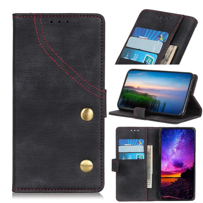 Fodral Samsung Galaxy A10s Svart Nitade Jeans