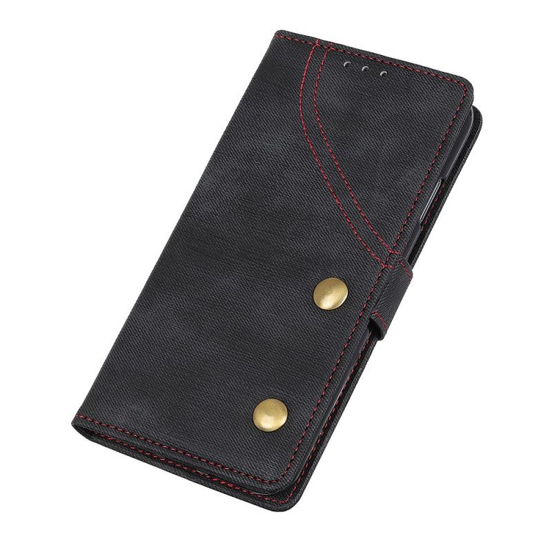 Fodral Samsung Galaxy A10s Svart Nitade Jeans
