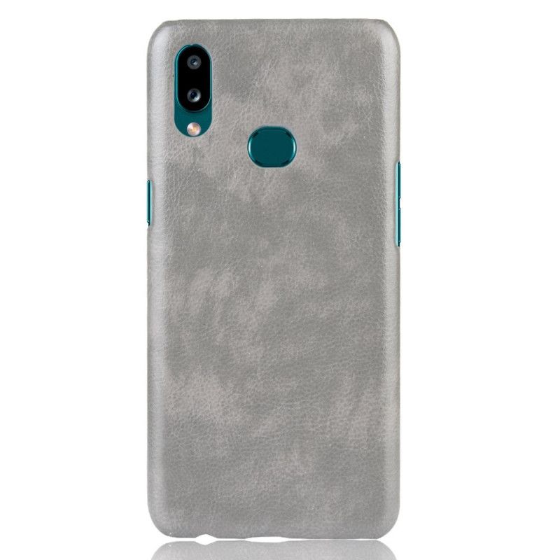 Skal Samsung Galaxy A10s Svart Läderstil