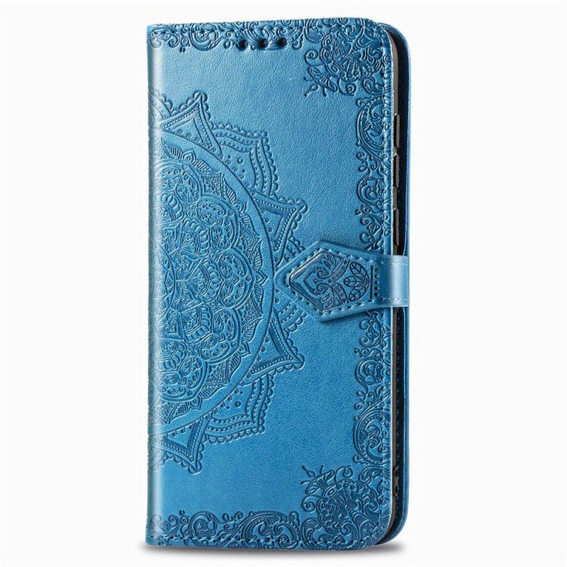 Skyddsfodral Samsung Galaxy A10s Svart Medelålders Mandala