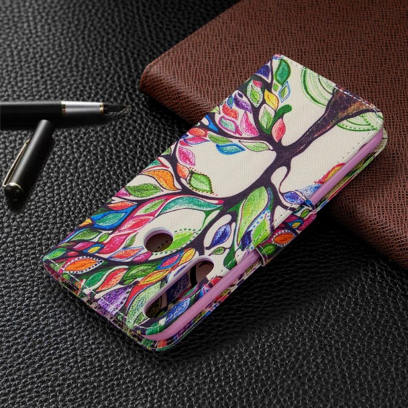 Fodral för Huawei P40 Lite E / Y7p Färgat Träd