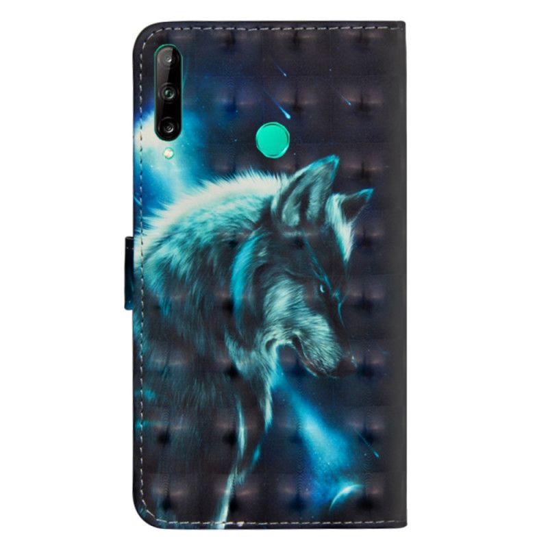 Fodral Huawei P40 Lite E / Y7p Majestätisk Varg