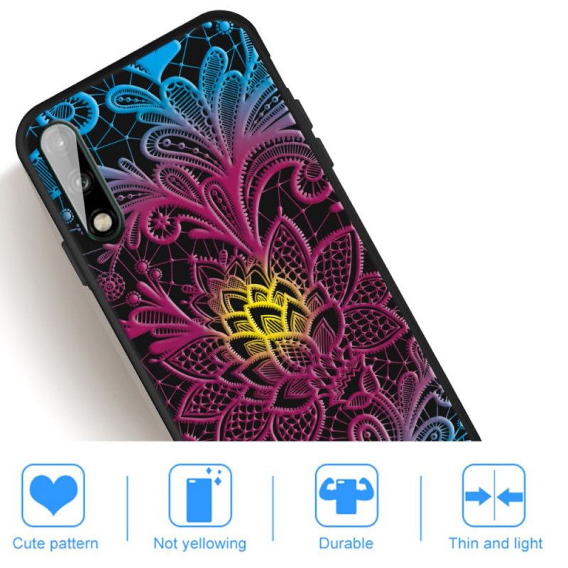 Skal för Huawei P40 Lite E / Y7p Mästerlig Blomma