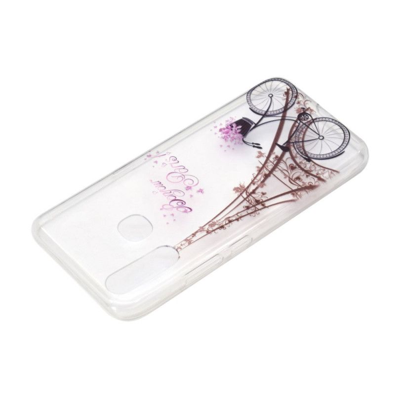 Skal Huawei P40 Lite E / Y7p Mobilskal Transparent Hej Paris
