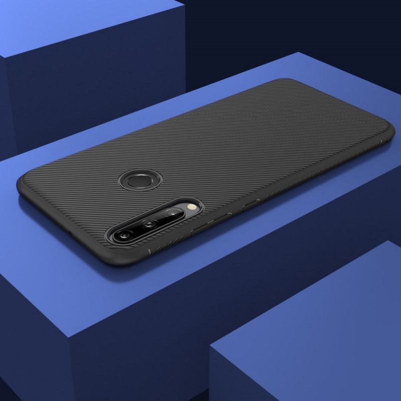 Skal Huawei P40 Lite E / Y7p Mörkblå Twill Series Jazz