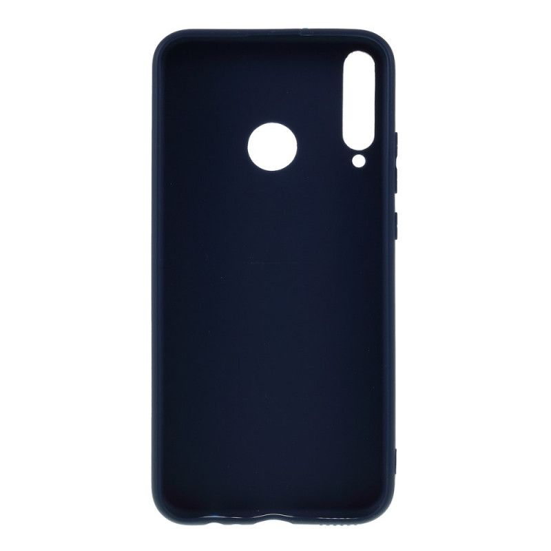 Skal Huawei P40 Lite E / Y7p Röd Stel Mattsilikon