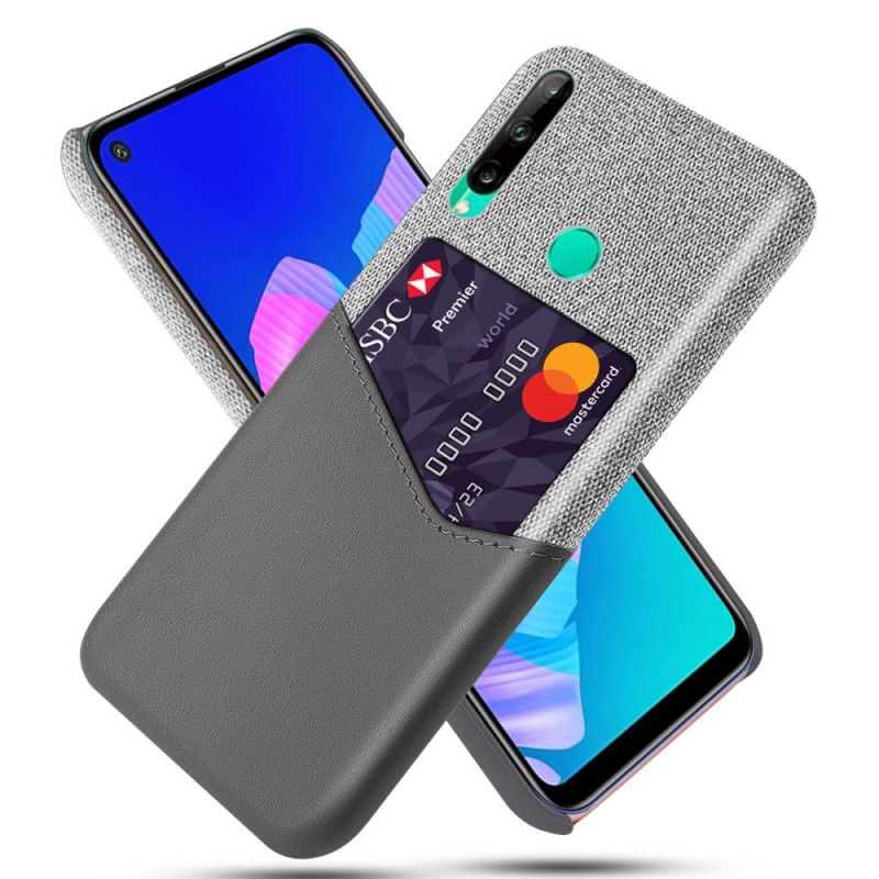Skal Huawei P40 Lite E / Y7p Svart Ksq-Korthållare