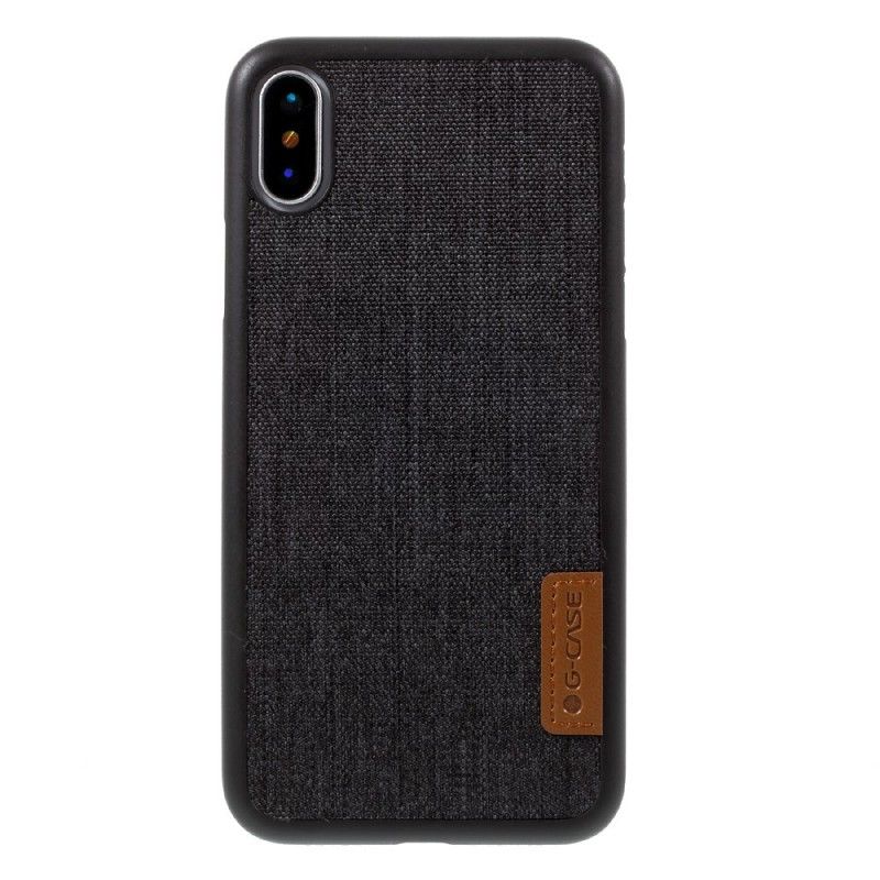 Skal iPhone X Mobilskal G-Fodral Tyg