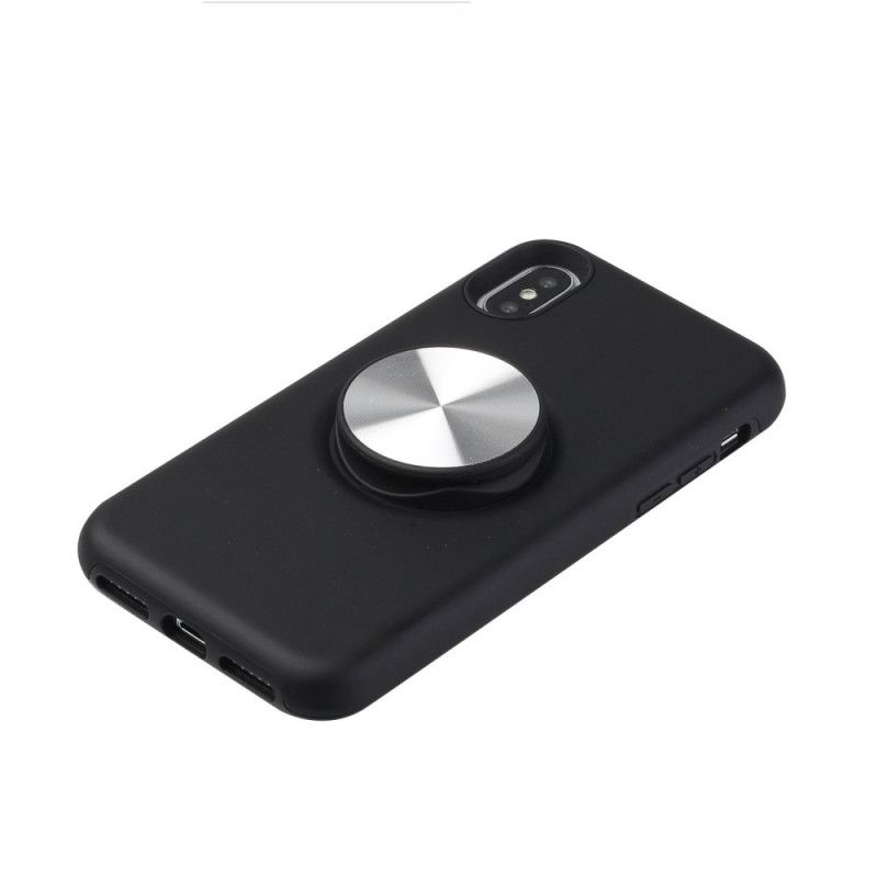 Skal iPhone X Svart Mobilskal Magnetiskt Borttagbart Medium
