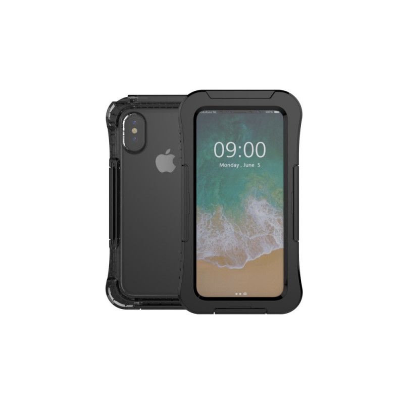 Skal iPhone X Svart Mobilskal Vattentät 6M