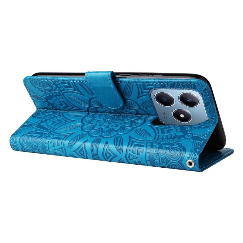 Fodral För Realme C63 Solrosmönster