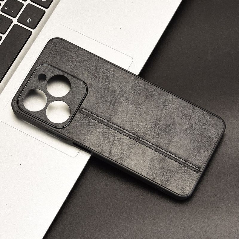 Skal Realme C63 Sydd Lädereffekt