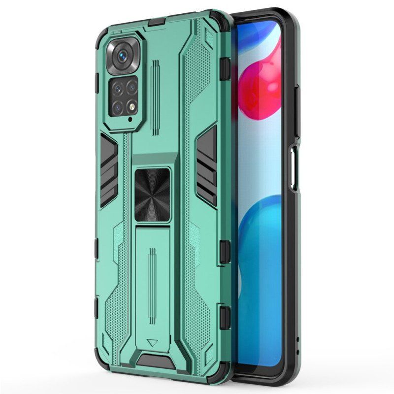 Skal Xiaomi Redmi Note 11 / 11S Vertikalt Och Horisontellt Avtagbart Stöd