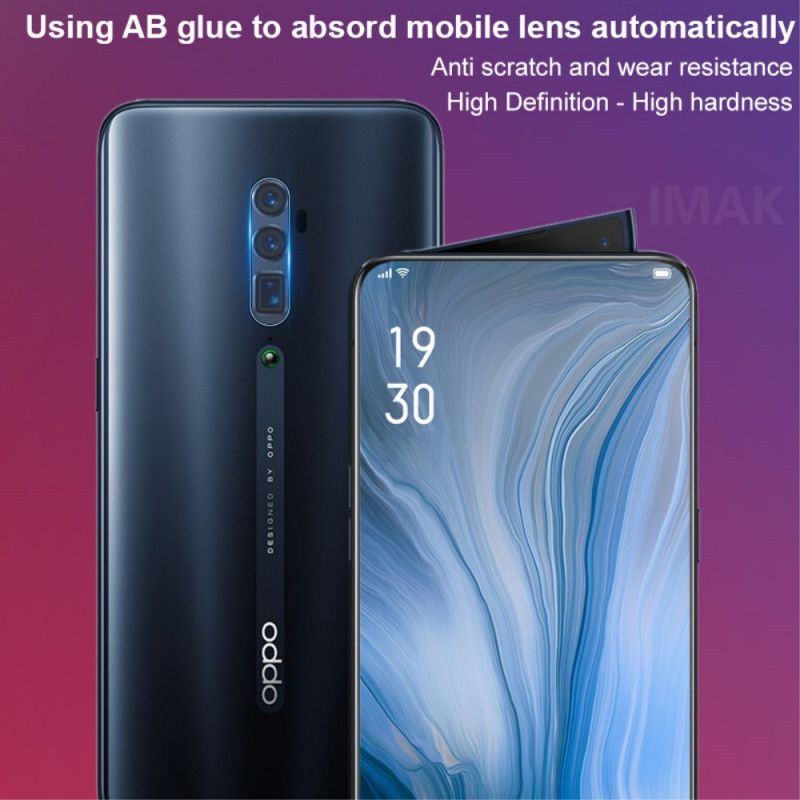 Skydd Av Härdat Glas För Oppo Reno 10x Zoom Imak-Objektiv