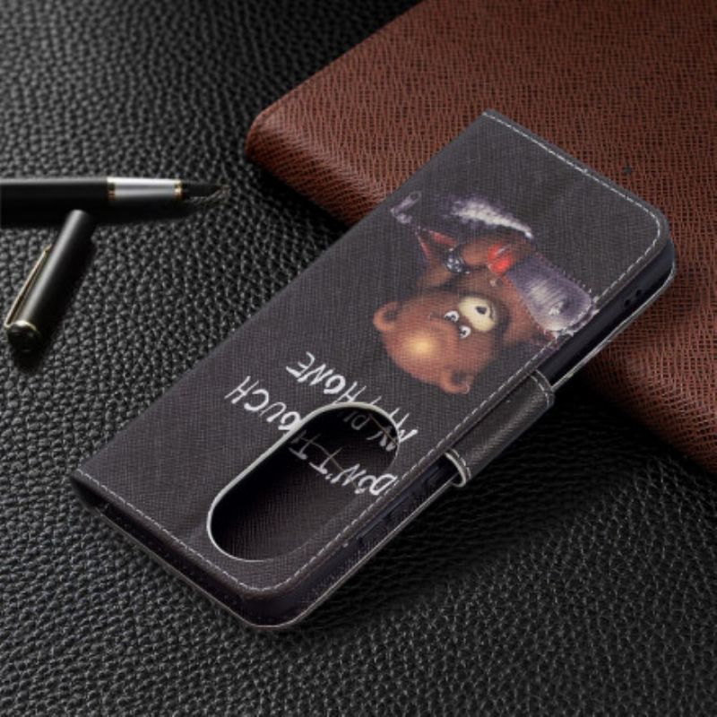 Fodral För Huawei P50 Pro Farlig Björn