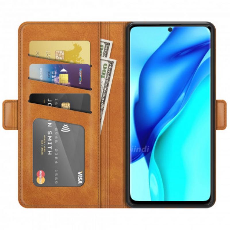 Fodral Huawei P50 Pro Stil Läderdesign