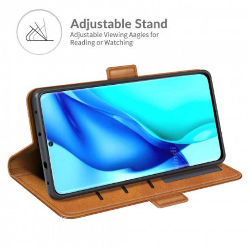 Fodral Huawei P50 Pro Stil Läderdesign