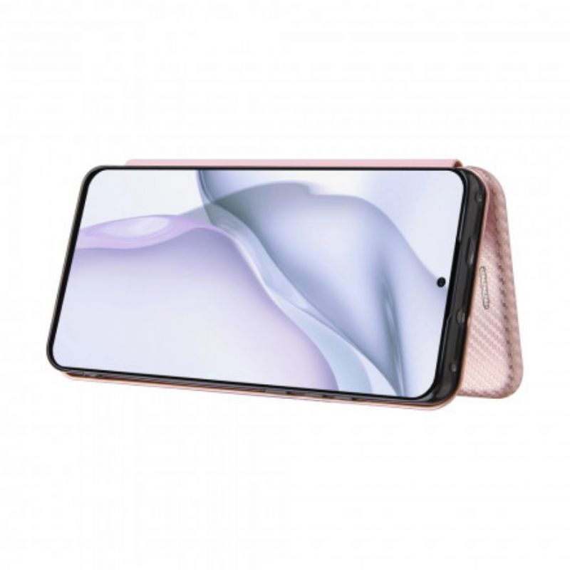 Folio-fodral Huawei P50 Pro Kolfiber