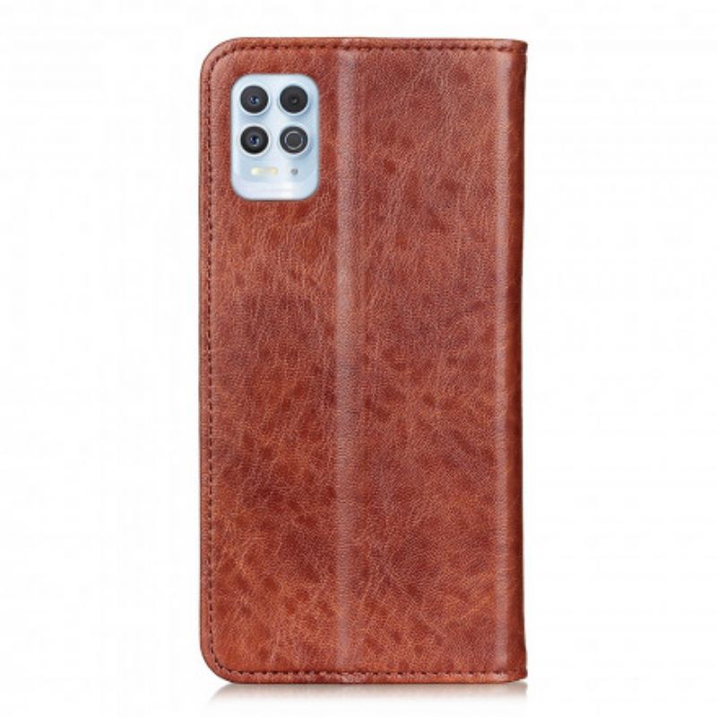 Folio-fodral Moto G100 Style Läder Sobriety