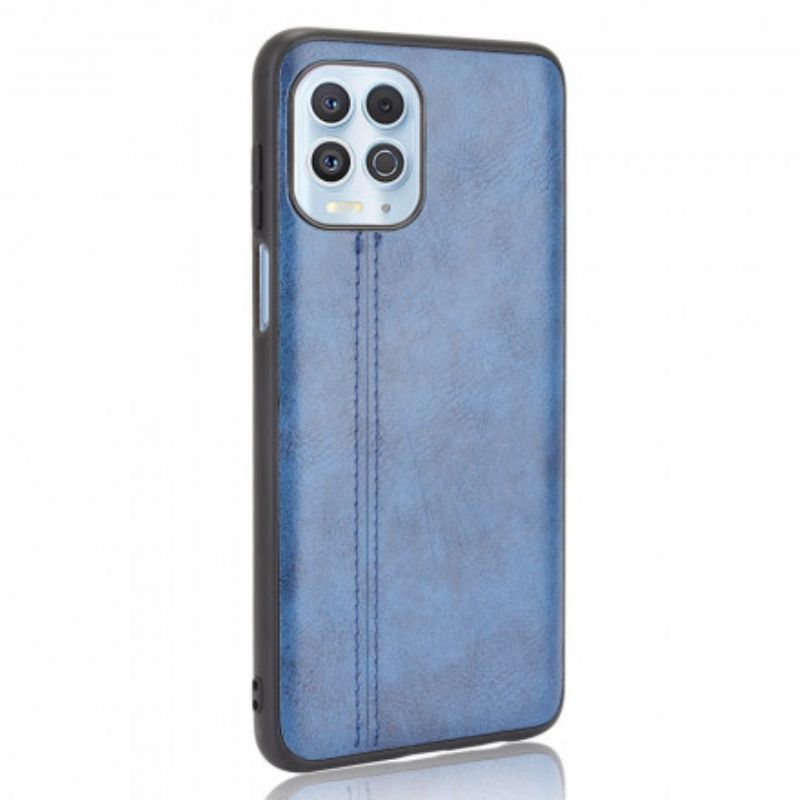 Skal Moto G100 Couture Lädereffekt