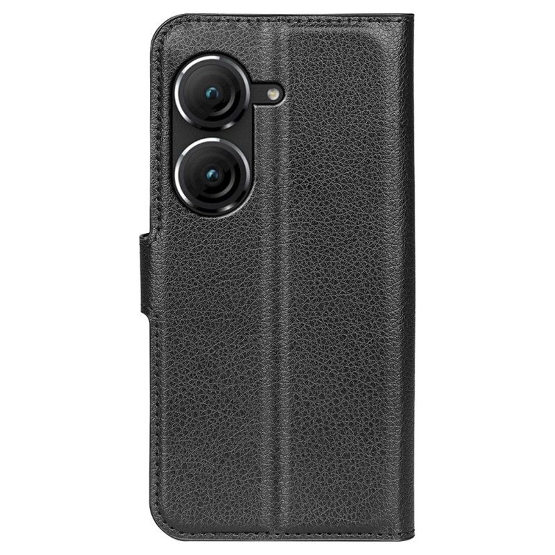 Fodral För Asus Zenfone 10 Klassisk Litchi-imitation