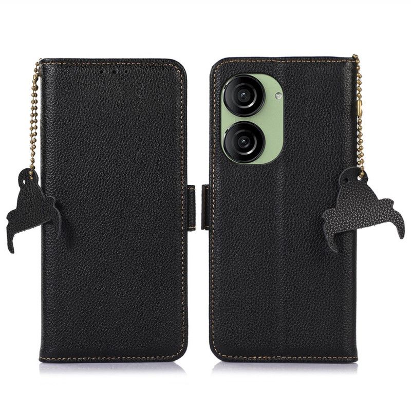 Skyddsfodral Asus Zenfone 10 Rfid-blockerande Läder Khazneh