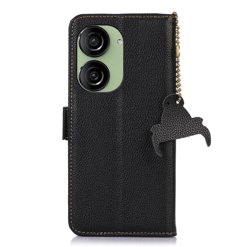 Skyddsfodral Asus Zenfone 10 Rfid-blockerande Läder Khazneh