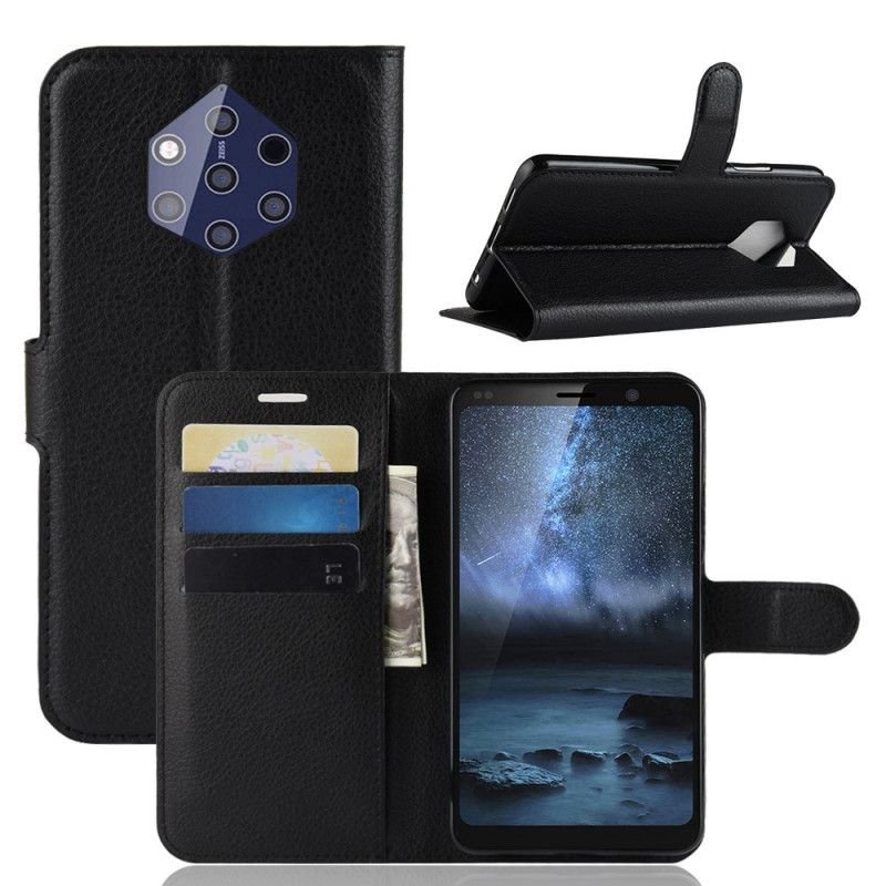 Fodral Nokia 9 PureView Svart Klassisk