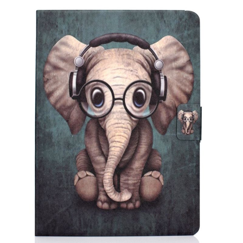 Läderskal iPad Air 10.9" (2020) Elefant Ansluten