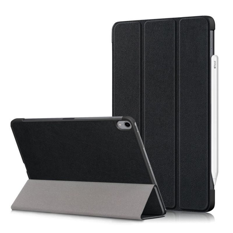 Smart Fodral iPad Air 10.9" (2020) Svart Lychee Imiterat Läder