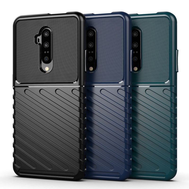 Skal för OnePlus 7T Pro Svart Åskserie