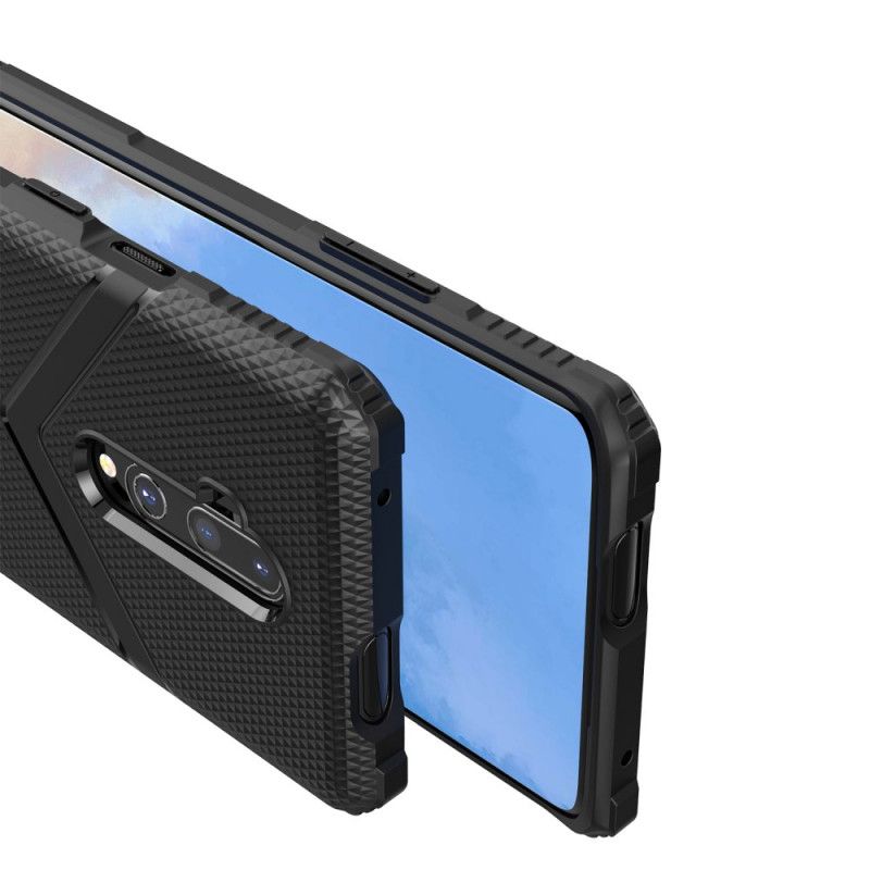 Skal för OnePlus 7T Pro Svart Sköld