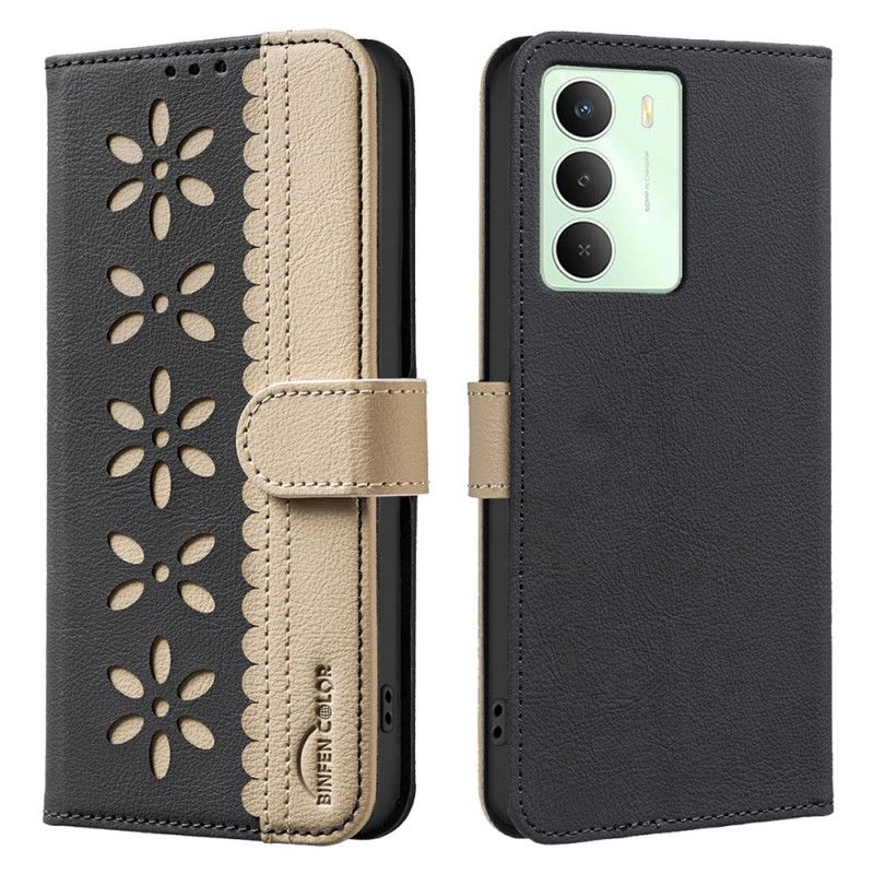 Fodral Realme 14x 5g Blommigt Binfen-färg