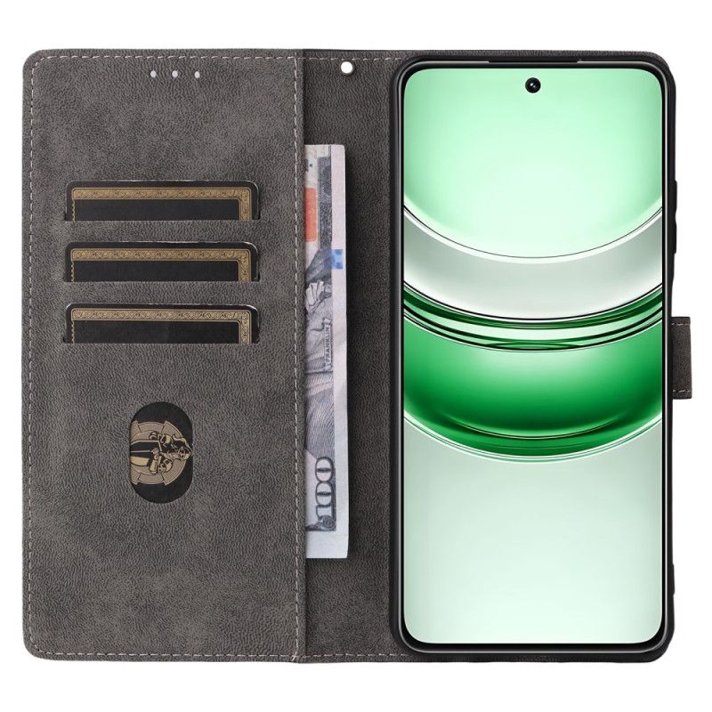 Fodral Realme 14x 5g Konstläder Med Rfid-skydd