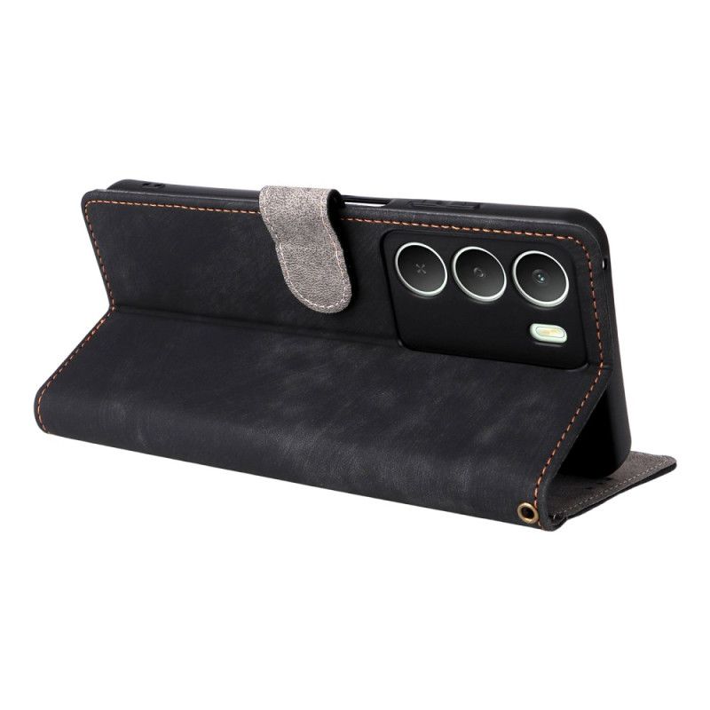 Fodral Realme 14x 5g Konstläder Med Rfid-skydd