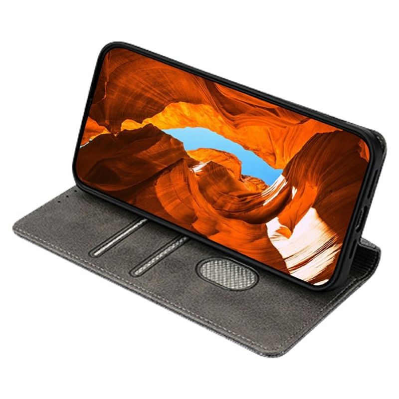 Folio-fodral Realme 14x 5g Rfid-skyddande Krusning