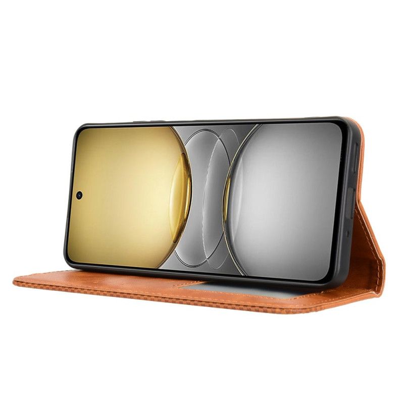 Folio-fodral Realme 14x 5g Vintage-kant