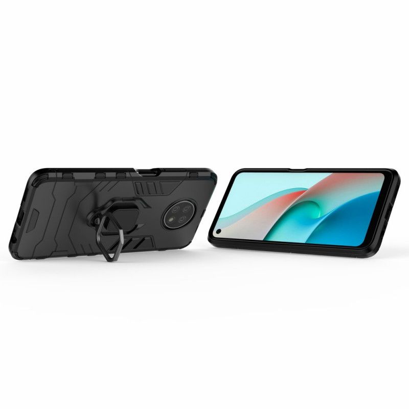 Skal Xiaomi Redmi Note 9 5G / Note 9T 5G Svart Resistent Ring