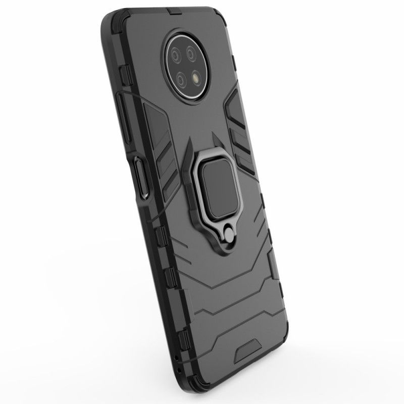 Skal Xiaomi Redmi Note 9 5G / Note 9T 5G Svart Resistent Ring