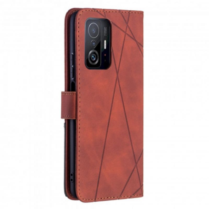Fodral Xiaomi Mi 11t / 11t Pro Binfen Färgtrianglar
