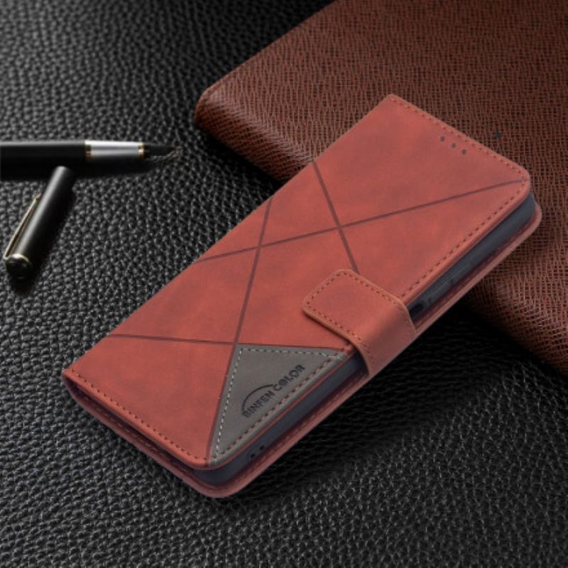 Fodral Xiaomi Mi 11t / 11t Pro Binfen Färgtrianglar