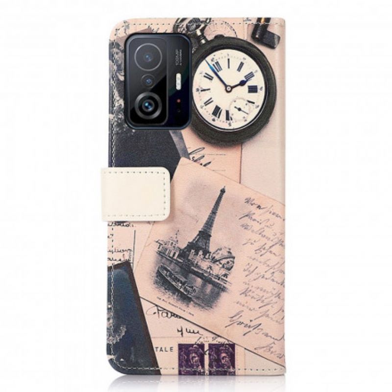 Fodral Xiaomi Mi 11t / 11t Pro Poetens Eiffeltorn